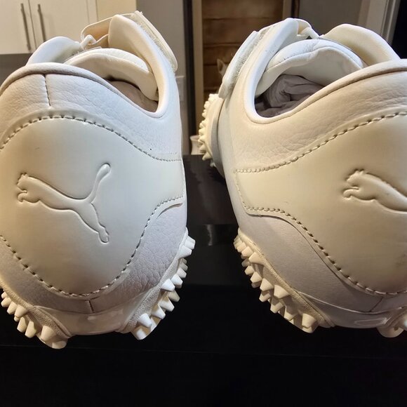 Puma Mostro Leather Frosted Ivory 402273-02 Mens Size 10.5 (10) Shoes Sneakers - Picture 7 of 15